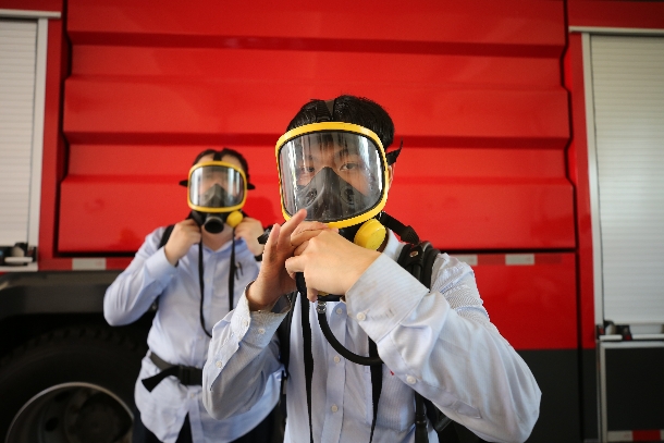 國能(福州)熱電有限公司正壓呼吸器培訓提升應急能力