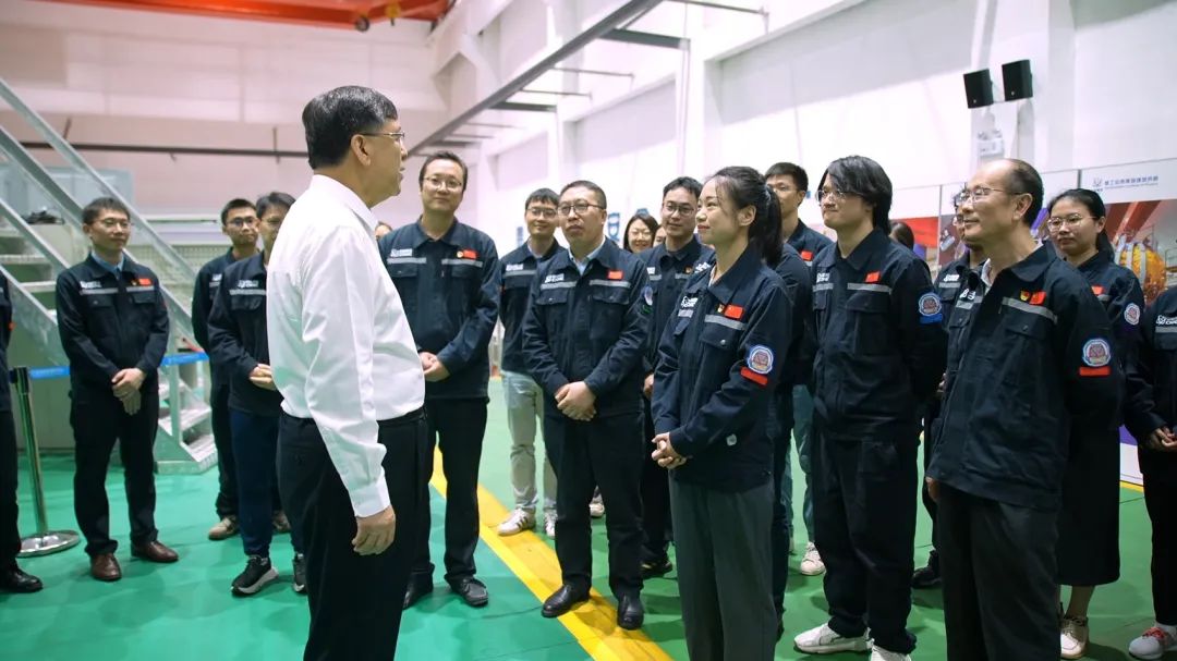 科技部黨組書(shū)記、部長(zhǎng)陰和俊到中核集團(tuán)基層單位宣講黨的二十屆三中全會(huì)精神