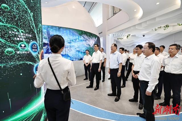 湖南省委副書記、省長毛偉明調(diào)研新型電力系統(tǒng)建設(shè)情況