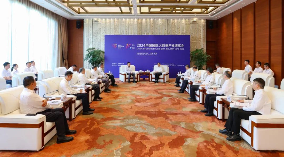 國家電投黨組書記、董事長劉明勝拜會貴州省委書記徐麟