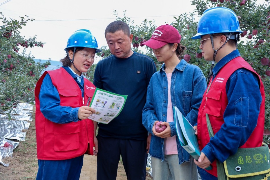 “紅褂子”服務紅蘋果，電力服務“滿格貼心”
