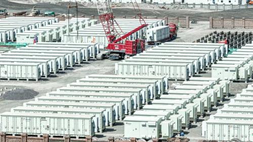 中國首個(gè)GWh級儲能項(xiàng)目，海博思創(chuàng)在荒漠建立起“綠色長城”