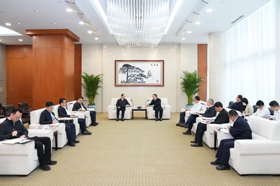 華能集團總經(jīng)理、黨組副書記張文峰會見甘肅省副省長王鈞