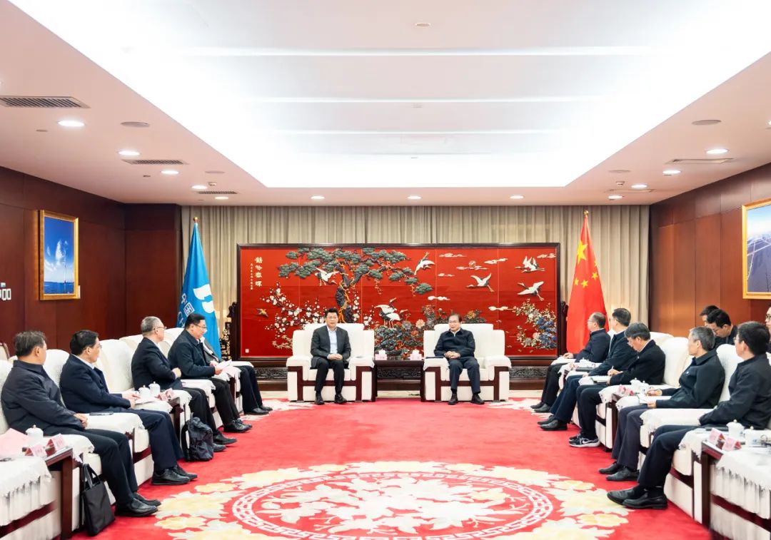 華電集團(tuán)黨組書記、董事長(zhǎng)江毅會(huì)見揚(yáng)州市委書記王進(jìn)健