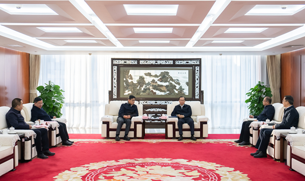 華電集團黨組書記、董事長江毅會見青海省委常委、省政府黨組副書記張錦剛