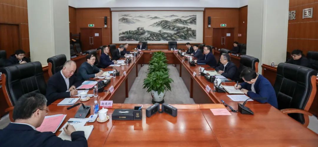 中核集團(tuán)會(huì)見中國(guó)一重董事、總經(jīng)理、黨委副書記呂智強(qiáng)一行