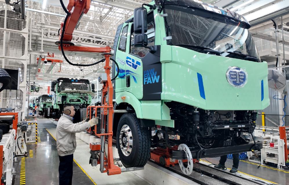 中國(guó)一汽1月份銷售整車26萬(wàn)輛