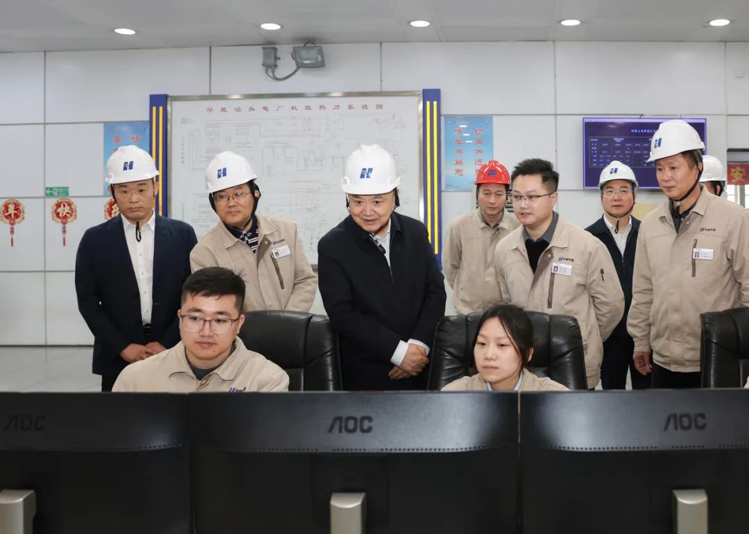 華能集團董事長、黨組書記溫樞剛到南方分公司調研