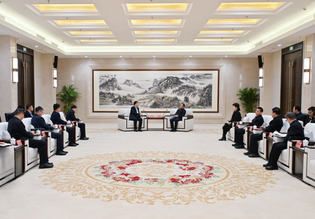 大唐集團(tuán)董事長呂軍、總經(jīng)理張傳江拜會內(nèi)蒙古自治區(qū)黨委書記孫紹騁政府主席王莉霞