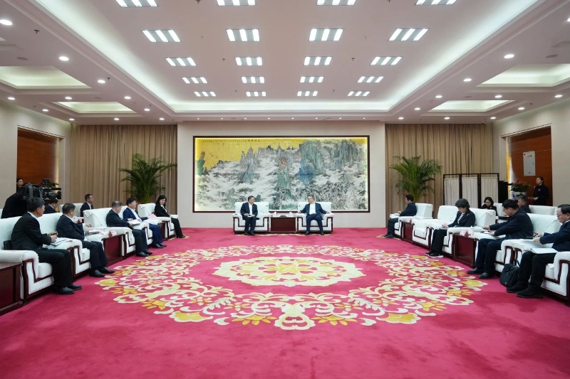 中國能建黨委書記、董事長宋海良拜會安徽省委