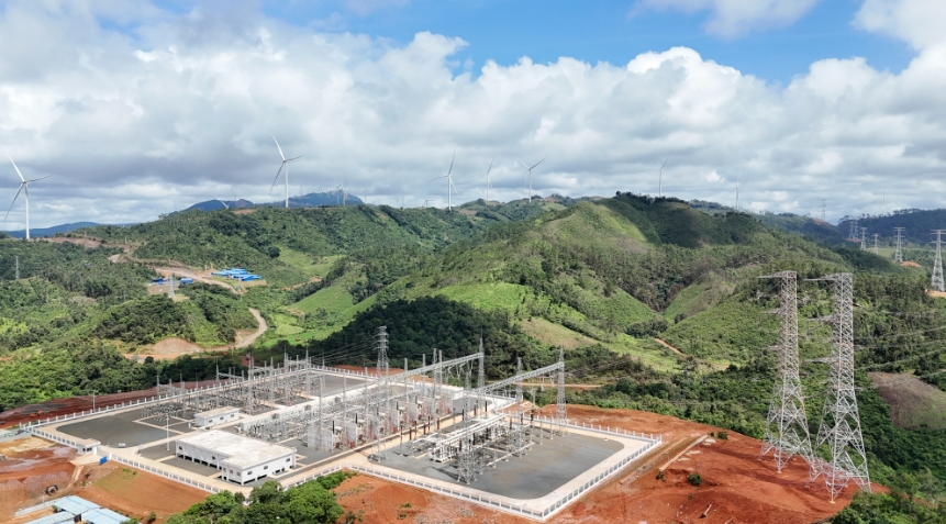 亞洲首個跨境輸電新能源項目全容量并網(wǎng)